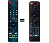 Mandos.tv NVR-7412-20HDDVD-N (V2) para NEVIR mando a distancia programado