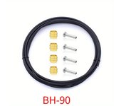 Hydraulic Disc Brake Hose Tube Pipe Housing For Shimano SM-BH59/90 W/4 Pair Compression Bushing&Needle For Terktro Magura Sram