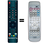 Mandos.tv HTA-DD3 para HITACHI mando a distancia programado