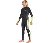 Billabong Traje De Neopreno De Manga Larga Con Cremallera Trasera 403 Absolute Gb