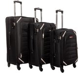 maletas  viaje de 20, 24 y 28 pulgadas, con carrito de tela Oxford, Maleta de equipaje rodante, Valise