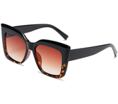 Gafas de sol Retro de marca de lujo para mujer, gafas de sol con diseño de ojo de gato y leopardo, gafas de sol elegantes clásicas de gran tamaño para viajes de verano para mujer lentes hombre niña vasos Venta al por m
