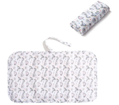 Cojín de cambio de pañal de bebé plegable Impermeable Almohadilla de pañal recién nacido Mesa de cambio de niño portátil Durable Oxford Hoja de pañal de bebé