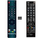 Mandos.tv CT-90420 para TOSHIBA mando a distancia programado