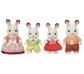 Epoch Figuras De La Familia Conejo De Chocolate De Sylvanian Families