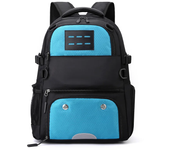 Mochila Deportiva para Bicicleta con Compartimento para Zapatos Bolsa de Fútbol Grande Capacidad para Escuela y Fútbol