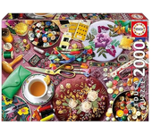 Educa Puzzle La Mesa de Costura 2000 Piezas 20263