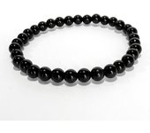 Pulsera Elástica de bolas de minera de Ónix de 6mm - Minerales Energéticos