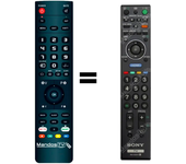 Mandos.tv KDL-32E4000 para SONY mando a distancia programado