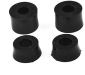 4Pcs Replacement Skateboard Shock-absorbing Pad Double Tilting Four Wheel Skateboard Bracket PU Pad Shock-absorbing Bowl Pad
