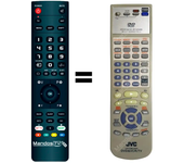 Mando a distancia programado para TV modelo LP21036-025A  TV  de JVC