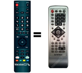 Mandos.tv DVP-MX270 para SUNSTECH mando a distancia programado