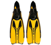 Beuchat Aletas De Buceo X-voyager Amarillo,Negro Adulto