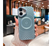 Funda de lujo con hueco para iPhone, carcasa magnética de lujo para cargador inalámbrico Magsafe, compatible con modelos 16, 15, 14, 13, 12 Pro Max y 16Pro Max