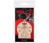PYRAMID - Llavero de Demogorgon de Vitruvio - Serie Stranger Things - Material de caucho de calidad - Regalo original para amigos y familiares