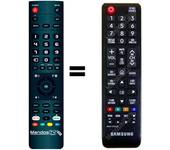 Mando a distancia programado para TV modelo UE40KU6075 de SAMSUNG