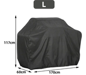 Lona Oxford barbacoa Parrilla cubierta impermeable en Aire Libre patio Jardín Parrilla a prueba de Polvo impermeable cubierta protectora en Aire Libre muebles Accesorios