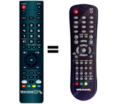 Mandos.tv G1508 TDT para GRUNKEL mando a distancia programado