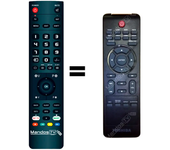 Mandos.tv STOR.E-TV para TOSHIBA mando a distancia programado