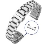 20mm 22mm Stainless Steel Band for Huawei Watch GT2 46 42mm Amazfit GTS Sport Smart Watch Belt for Samsung Galaxy Active Gear S2