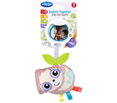 Playgro. Colgante para cochecitos y más para bebés - Accesorio para chupetes y estuches