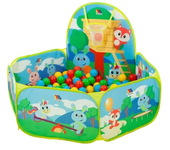Juego de colores parque de bolas con 25 pelotas multicolor 23733 MOLTO