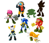 Sonic Figuras En Caja Deluxe 8 Unidades
