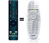Mandos.tv 40PFL8606H/12 para PHILIPS mando a distancia programado