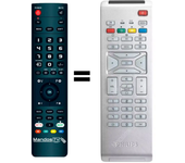 Mandos.tv 26PF5321/12 para PHILIPS mando a distancia programado