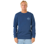 Ropa hombre Sudaderas Rip Curl Sudadera Stapler Azul