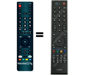 Mandos.tv CT-90344 para TOSHIBA mando a distancia programado