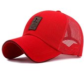 Gorra de béisbol Lisa para hombre, malla transpirable, protector solar, etiqueta Stick, Snapback, verano, Golf