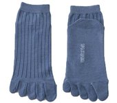 Simple Soft Cotton Short Tube Socks Sweat Absorbing Men Five-Finger Socks Split Toe Socks Sport Hosiery Men Socks