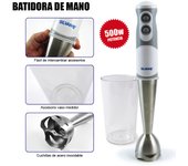 BATIDORA DE MANO Y PICADORA 3 EN 1, BATIDORA DE MANO MULTIFUNCIÓN 3 EN 1, BATIDORA DE MANO Y PICADORA, BATIDORA DE MANO CON ACCESORIO, BATIDORA DE MANO, BATIDORAS DE MANO, BATIDORAS