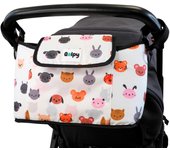 Bolso Carro Bebé Bolso Organizador para Carrito de Bebé de Gran Capacidad - Bolso Pañalera con Diseño Práctico y Funcional - Multifuncional de Gran Capacidad como Bolsa Hospital Maternidad