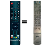 Mandos.tv DRH-5600X para TARGA mando a distancia programado