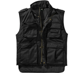Ropa hombre Chalecos Brandit Chaleco Ranger Negro Chalecos