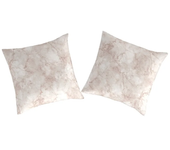 Taies d'oreiller 65x65 cm (2) Guy Laroche MACALE gris pierre