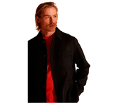 Ropa hombre Chaquetas Superdry Sobrecamisa Utility Wool Negro