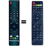 Mando a distancia programado para TV modelo P50D100 de POLAROID
