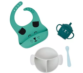 Kit de vajilla de silicona 15-24 meses Babymoov LEARN'ISY