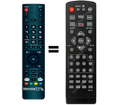 Mandos.tv D12 para LEDSTAR mando a distancia programado