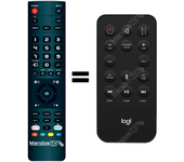 Mandos.tv Z607 para LOGITECH mando a distancia programado