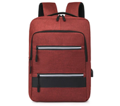 Mochila para ordenador portátil de 15,6 pulgadas para hombre y mujer, morral escolar con carga USB para estudiantes y adolescentes