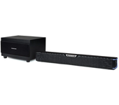 Thomson sb60bts barra de sonido 60w con subwoofer bluetooth 5.0 - mando a distancia - diseño compacto - color negro