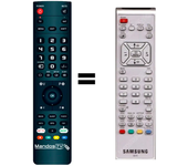 Mando a distancia programado para TV modelo LW17E24CX de SAMSUNG