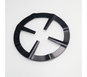 Holder Gas Cooker Support Rack Camping Iron Stove Ring Heat Diffuser Black Pans 13.3cm Coffee Moka Pot Reducer Kitchen Coffeewar