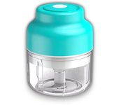 Picadora Eléctrica Tipo Mini - Capacidad 250ml - Recargable - Karawan.