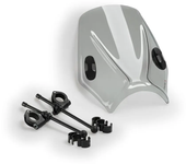 Puig Parabrisas Corto 20702h Flanker Plateado