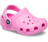 Crocs Zuecos Littles Rosa Niña